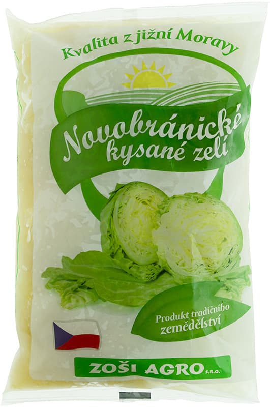 Novobránické kysané zelí