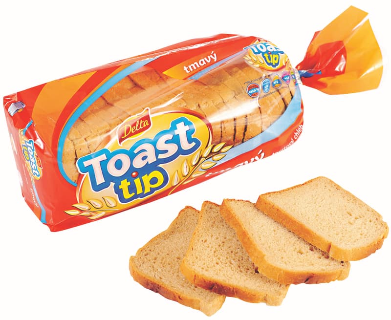 Toast Tip Toustový chléb tmavý