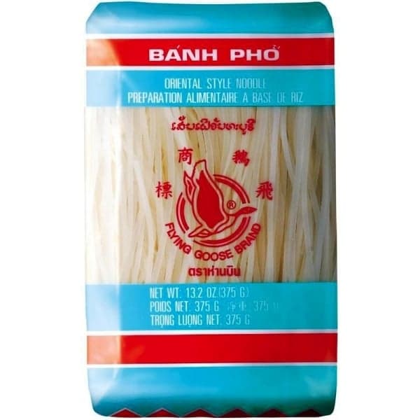 Flying Goose Banh Pho Rice noodles 5mm wide