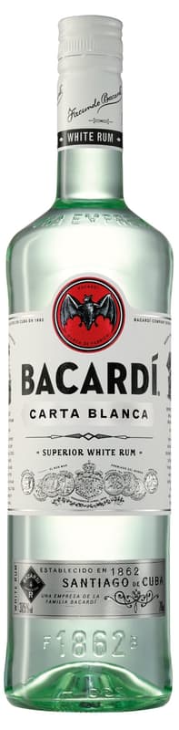 Bacardi Carta Blanca 37.5% vol.