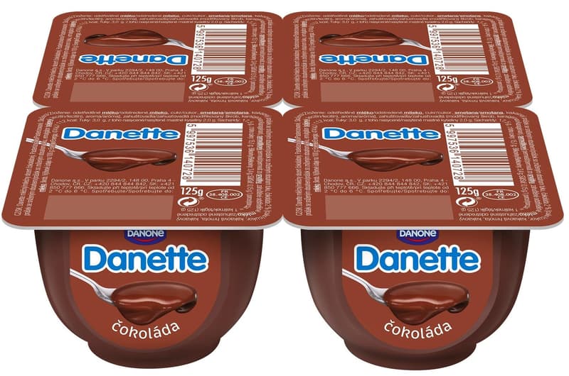 Danone Danette Cream dessert with chocolate 4x125g