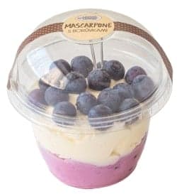 Libeřské lahůdky Mascarpone with blueberries