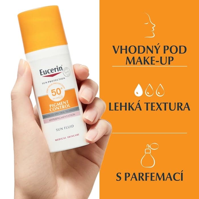 EUCERIN SUN PigmentControl opal.fluid SPF50+ 50ml