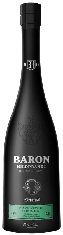 Baron Hildprandt Of ripe pears 40% vol.