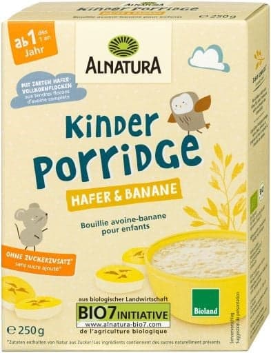 Alnatura BIO Baby porridge oats and bananas