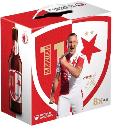 Multipack Slávistická 8×0,5 l