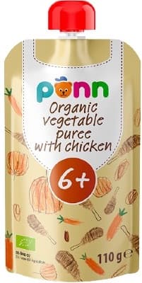 Põnn Organic vegetable puree with chicken
