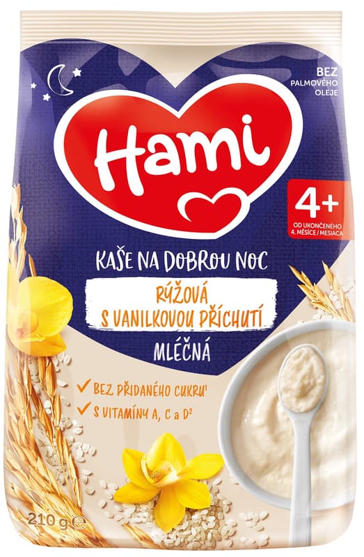 Hami Milk porridge with vanilla flavor