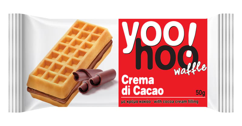 Yoohoo! Waffle with cocoa cream