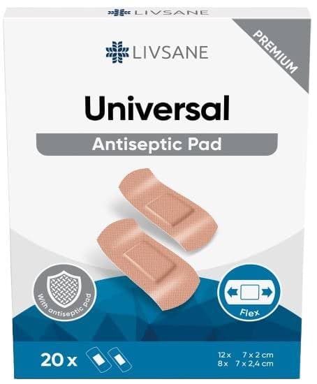 LIVSANE Universal patches 20 strips