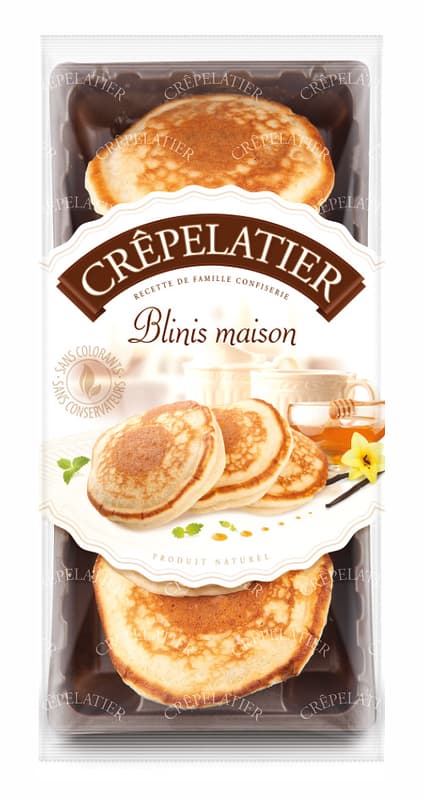 Crepelatier Americké lívance (mražené)