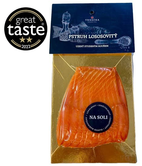 Trnečka Smoked Fish Pstruh lososovitý uzený studeným kouřem na soli
