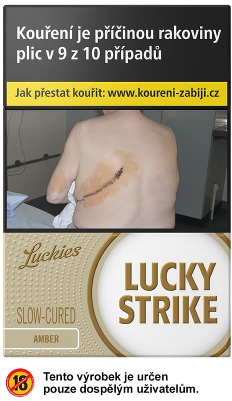 Lucky Strike Amber – Doprodej