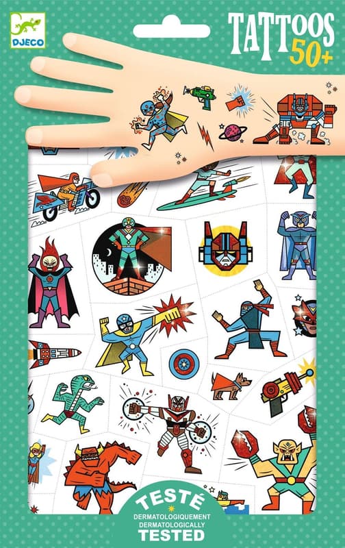 DJECO Tatoo Heros