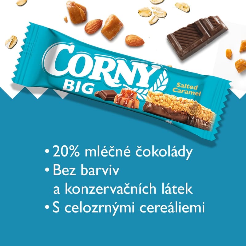 Corny BIG cereal bar Salted Caramel