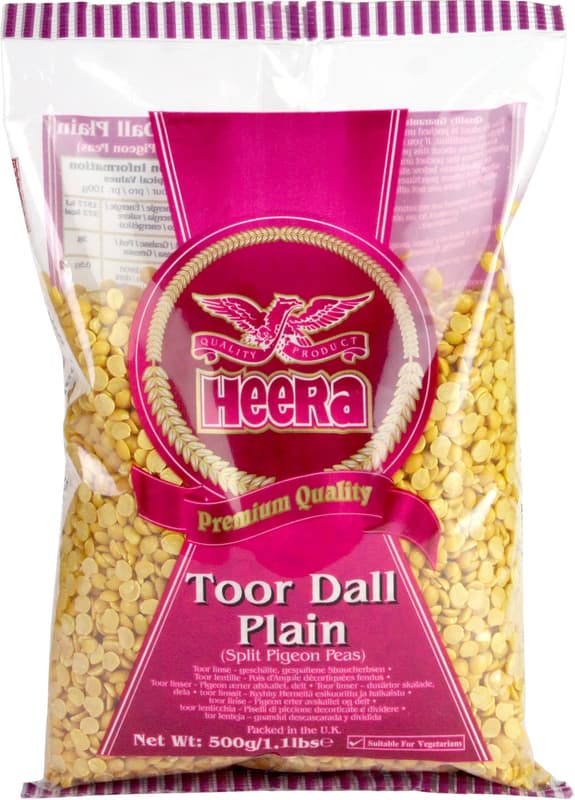 Heera Yellow split peas (Toor dall)