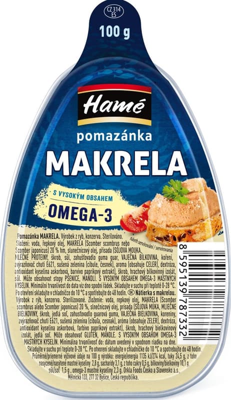 Hamé Pomazánka makrela