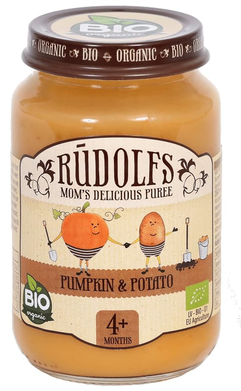 Rudolfs BIO Pumpkin and potato appetizer