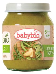 Babybio Green vegetables