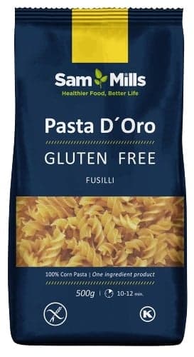 Sam Mills Corn pasta fusilli