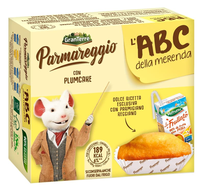 Parmareggio L'ABC della merenda plumcake