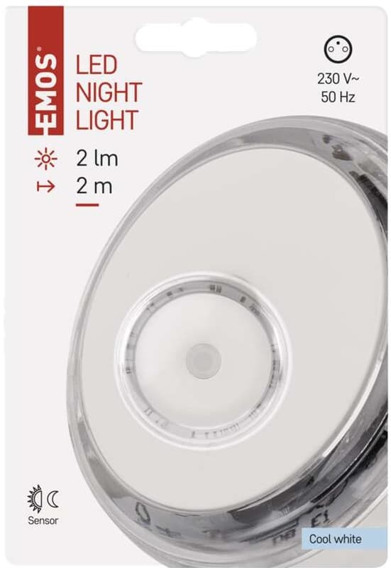 Emos LED night light P3306 with photosensor for socket