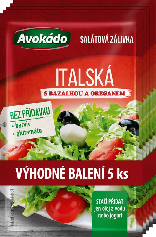Avokádo Italská zálivka 5×8 g