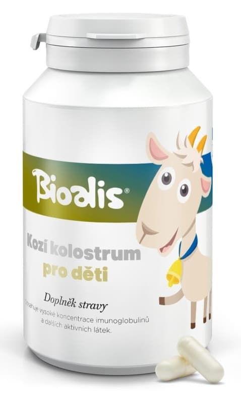BIOALIS Goat colostrum for children 3+ cps.140