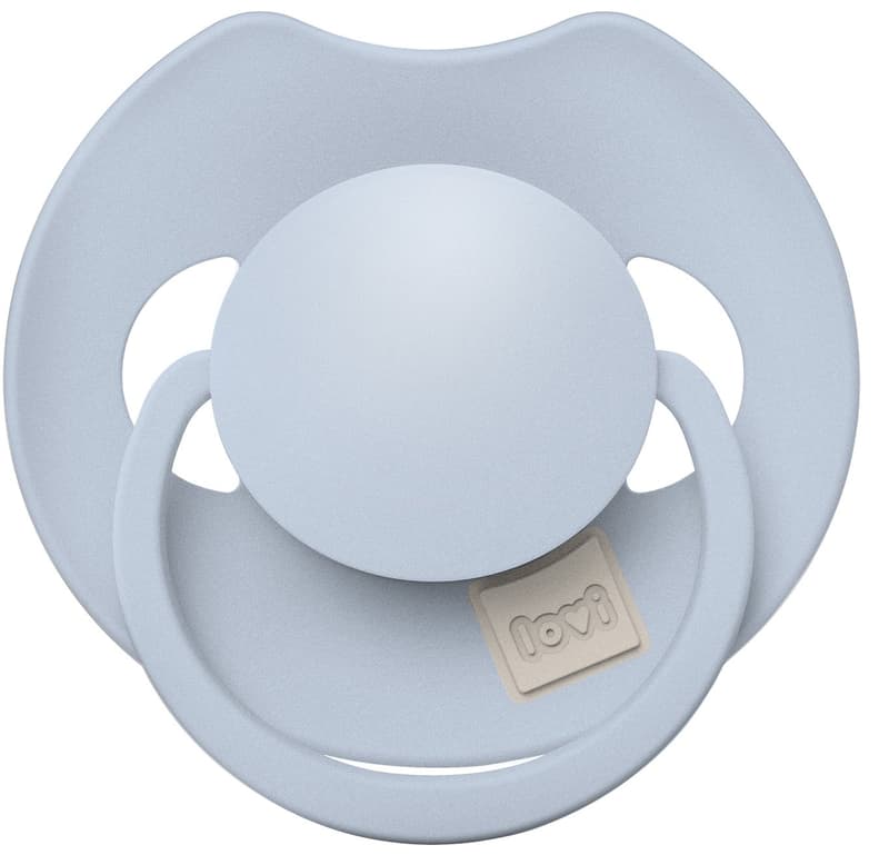 LOVI Dynamic silicone pacifier Prime 0-6 months Baby Blue