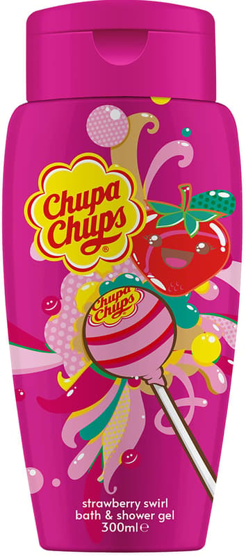 Chupa Chups Strawberry shower gel and bath foam 2in1
