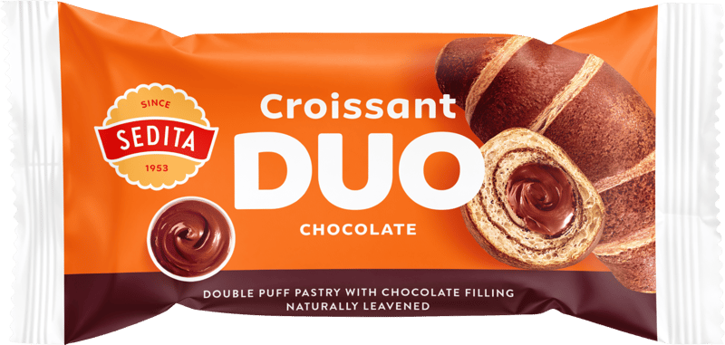 Sedita Croissant duo chocolate