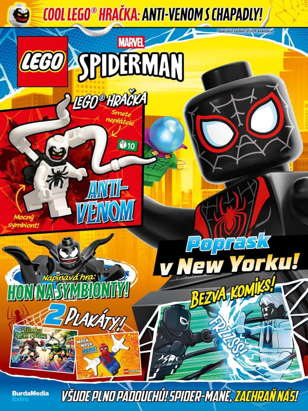 LEGO MARVEL č. 5/26 + LEGO hračka ANTI-VENOM