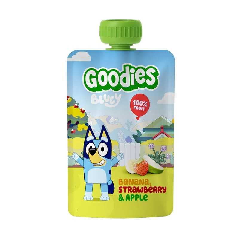 Goodies Kapsička Bluey banán, jahoda a jablko