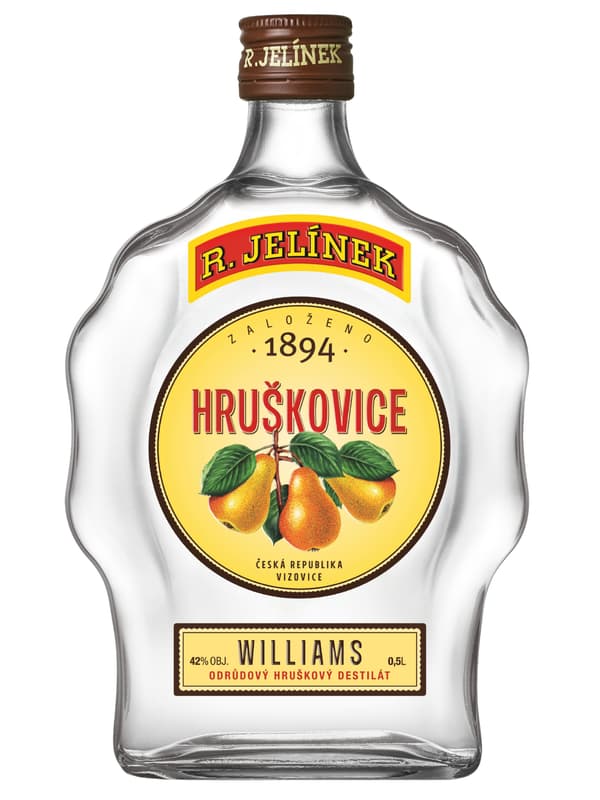 R. JELÍNEK Hruškovice Williams 42% vol. Alarm Clock