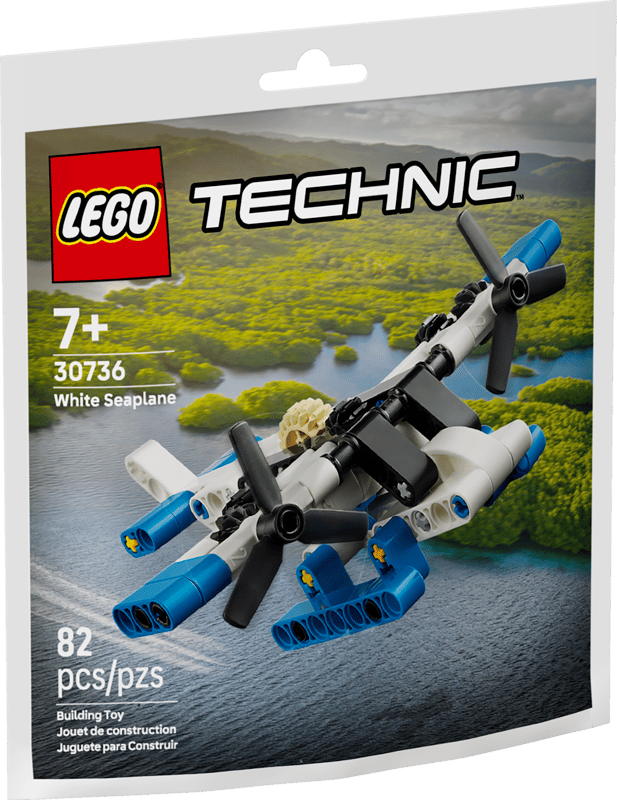 White seaplane
