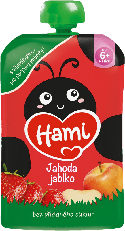 HAMI pouch Apple banana strawberry 100g