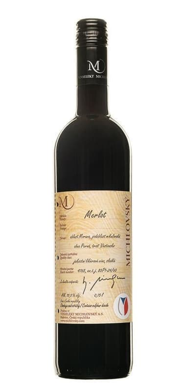 VINSELEKT Michlovský Merlot liqueur wine