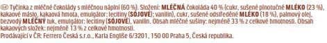 Kinder Chocolate Maxi tyčinky z mléčné čokolády s mléčnou náplní (4×21 g)
