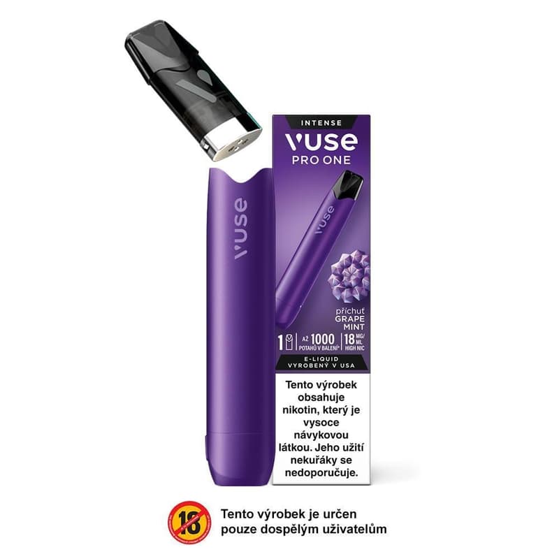 Vuse PRO ONE PEN Purple Grape Mint 18mg