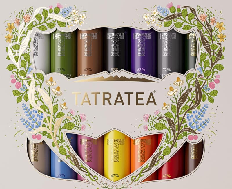 Tatratea miniset 14×40 ml 22%–67% obj.