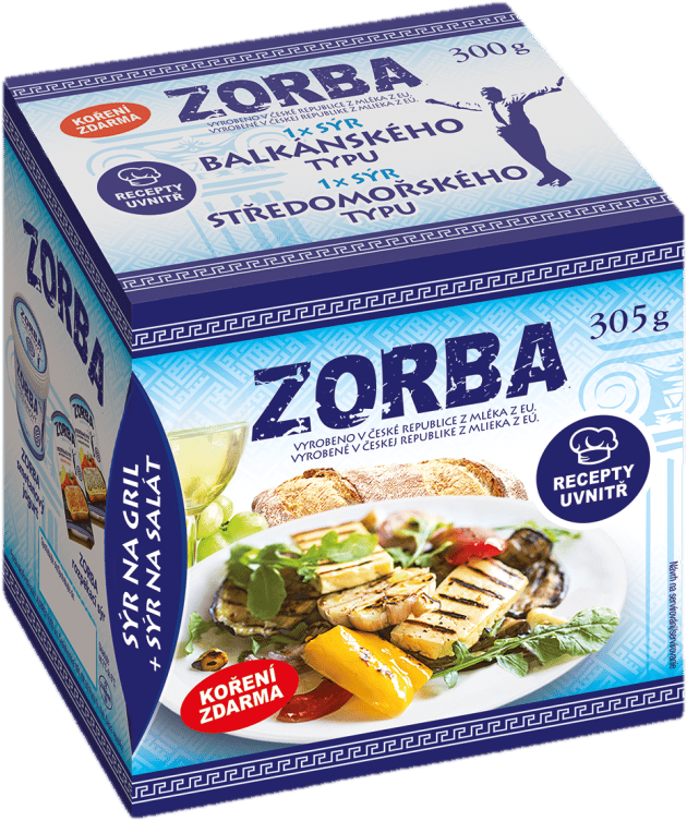 Zorba Cheese box