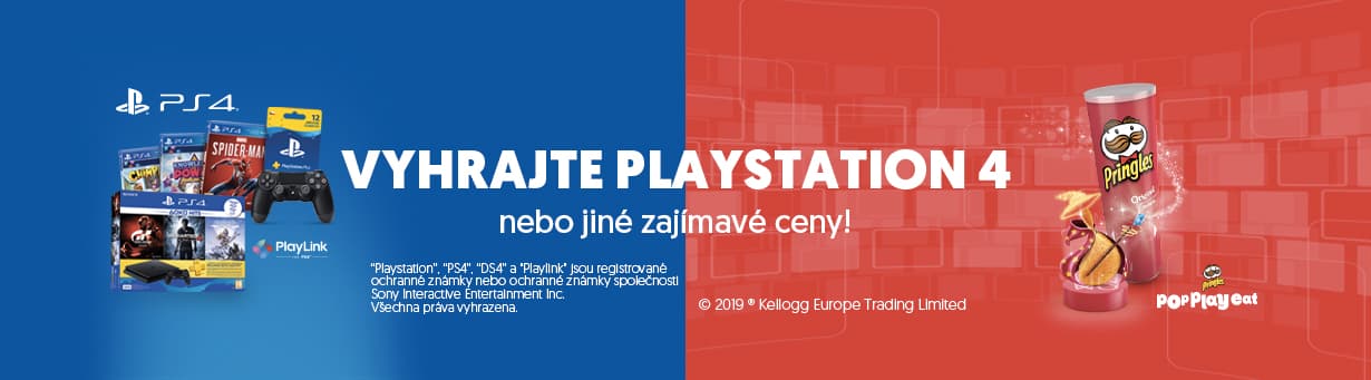 Vyhrajte Playstation 4 nebo jiné zajímavé ceny!