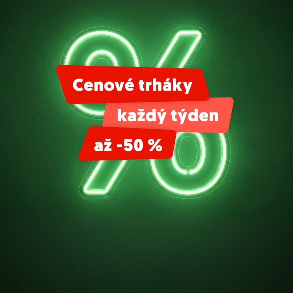 Weekly price hits up to 50 % off