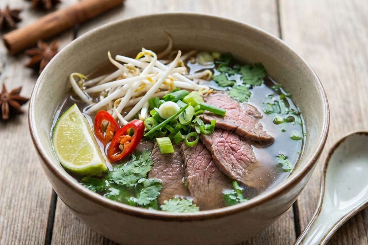 Pho bo | Tradiční vietnamský hovězí vývar