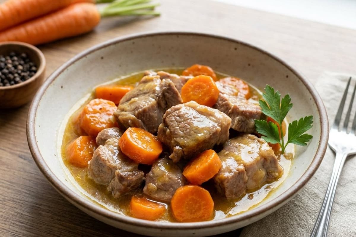 Pork with Carrots