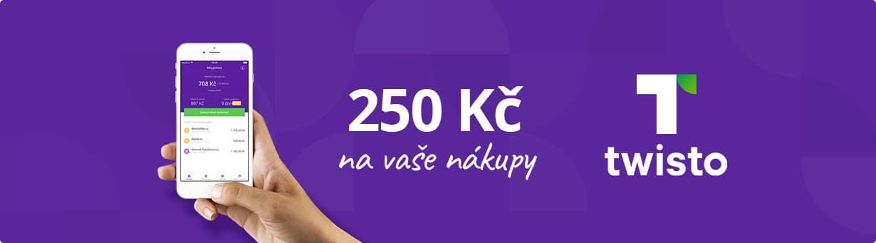 Twisto rozdává 250 Kč na nákupy na rohlíku