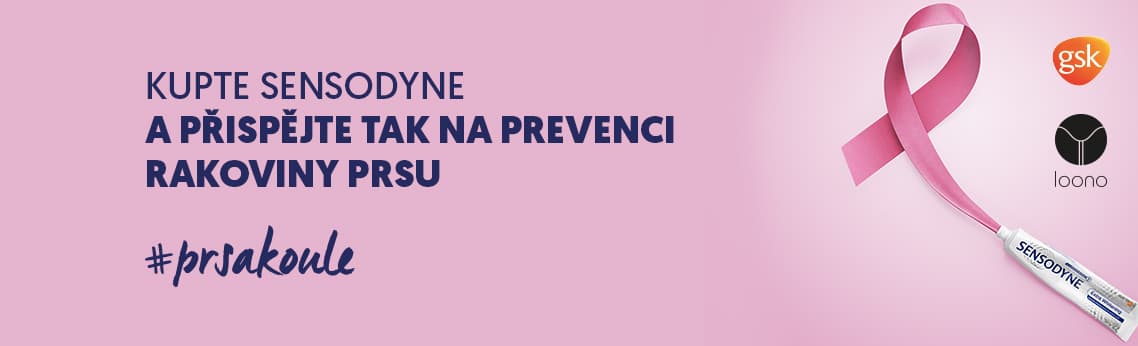 Došel Sensodyne? Sáhni si na prsa