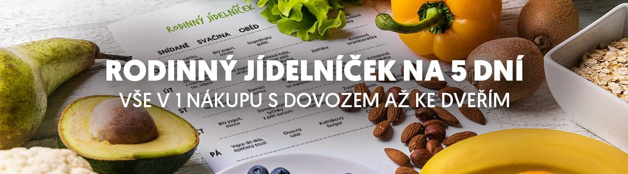 Rodinný jídelníček i potřebné suroviny