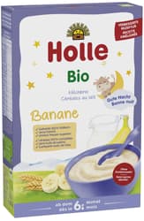Holle BIO Banana mash suitable from 6 months of age