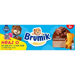 Opavia Brumík Čokoládová náplň jemné pečivo